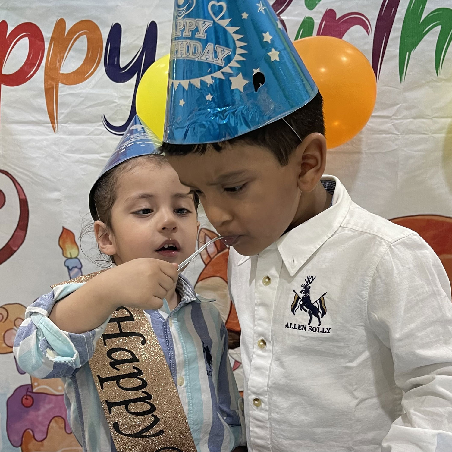 October Birthday Celebrations at Woodland PreSchool