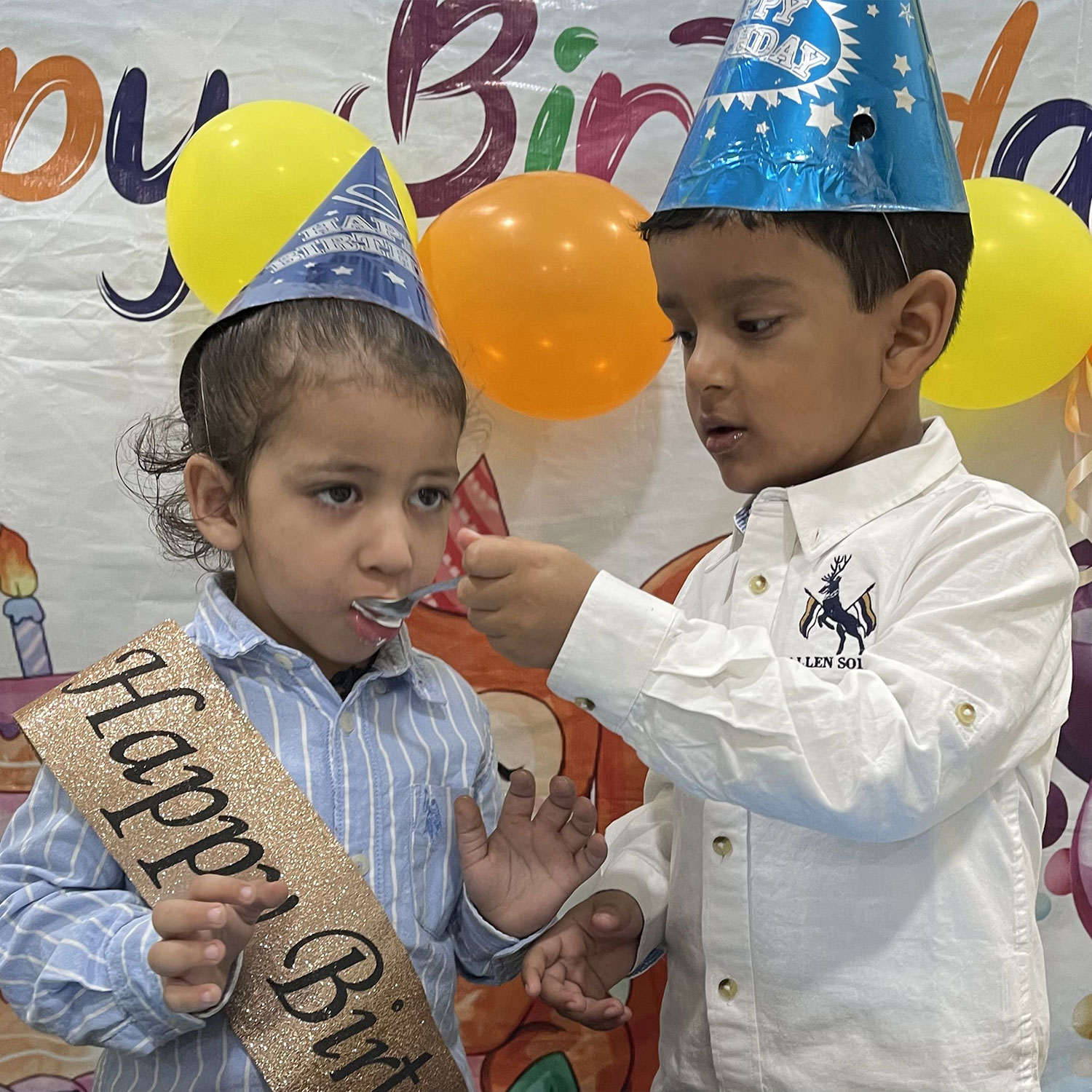 October Birthday Celebrations at Woodland PreSchool