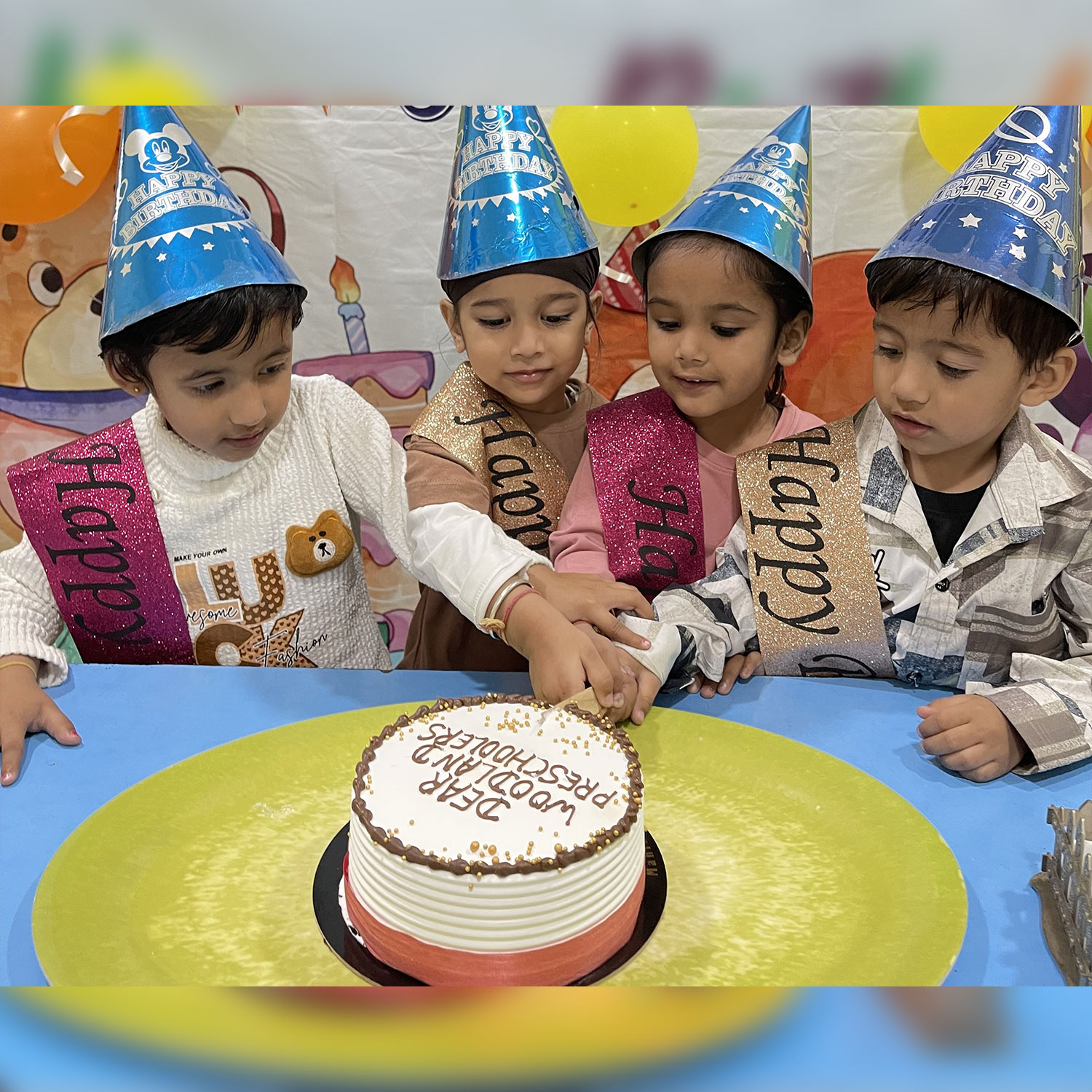 October Birthday Celebrations at Woodland PreSchool