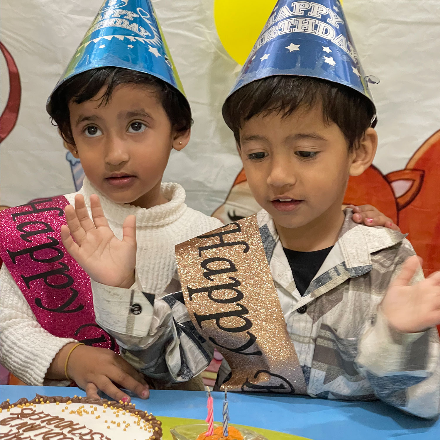 October Birthday Celebrations at Woodland PreSchool