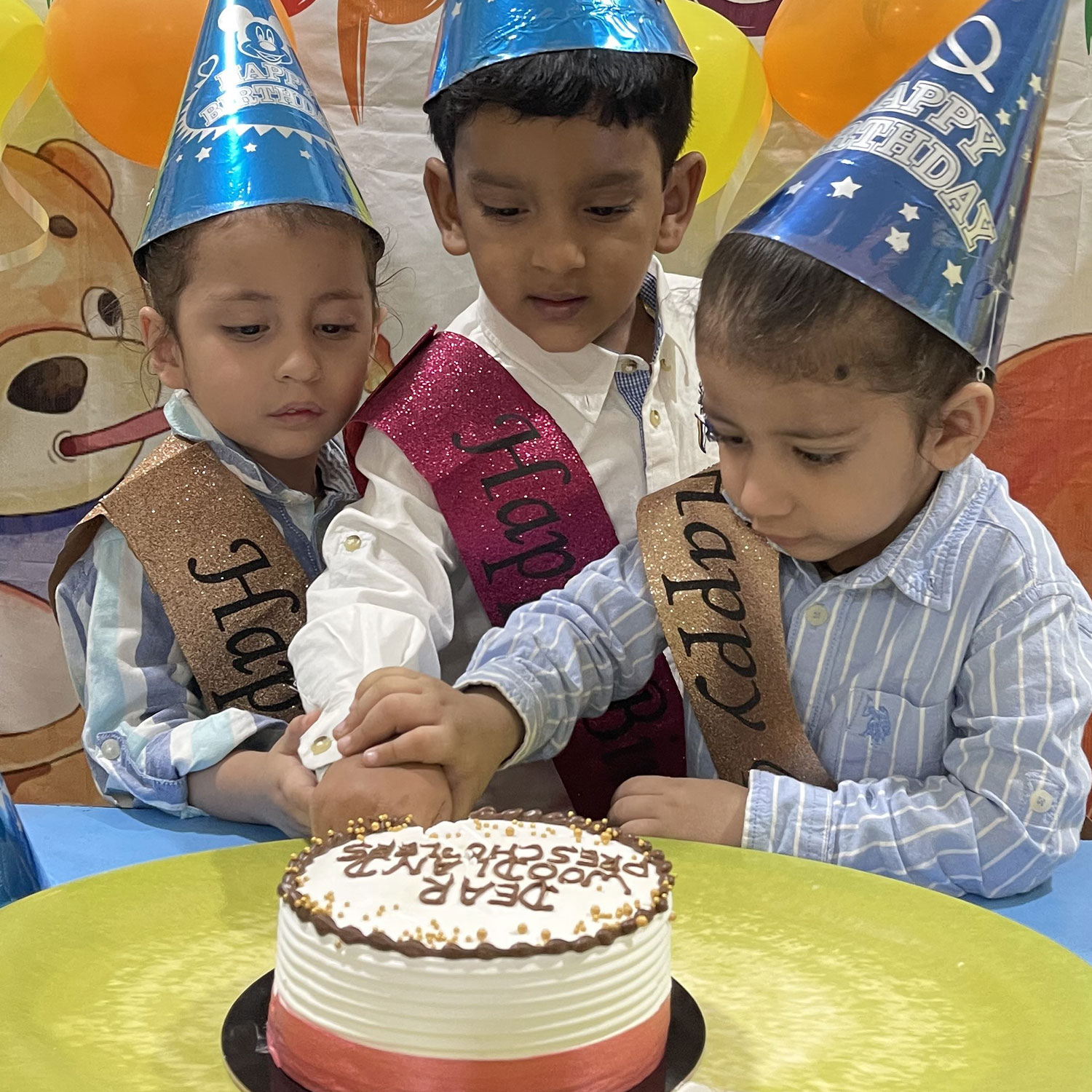 October Birthday Celebrations at Woodland PreSchool