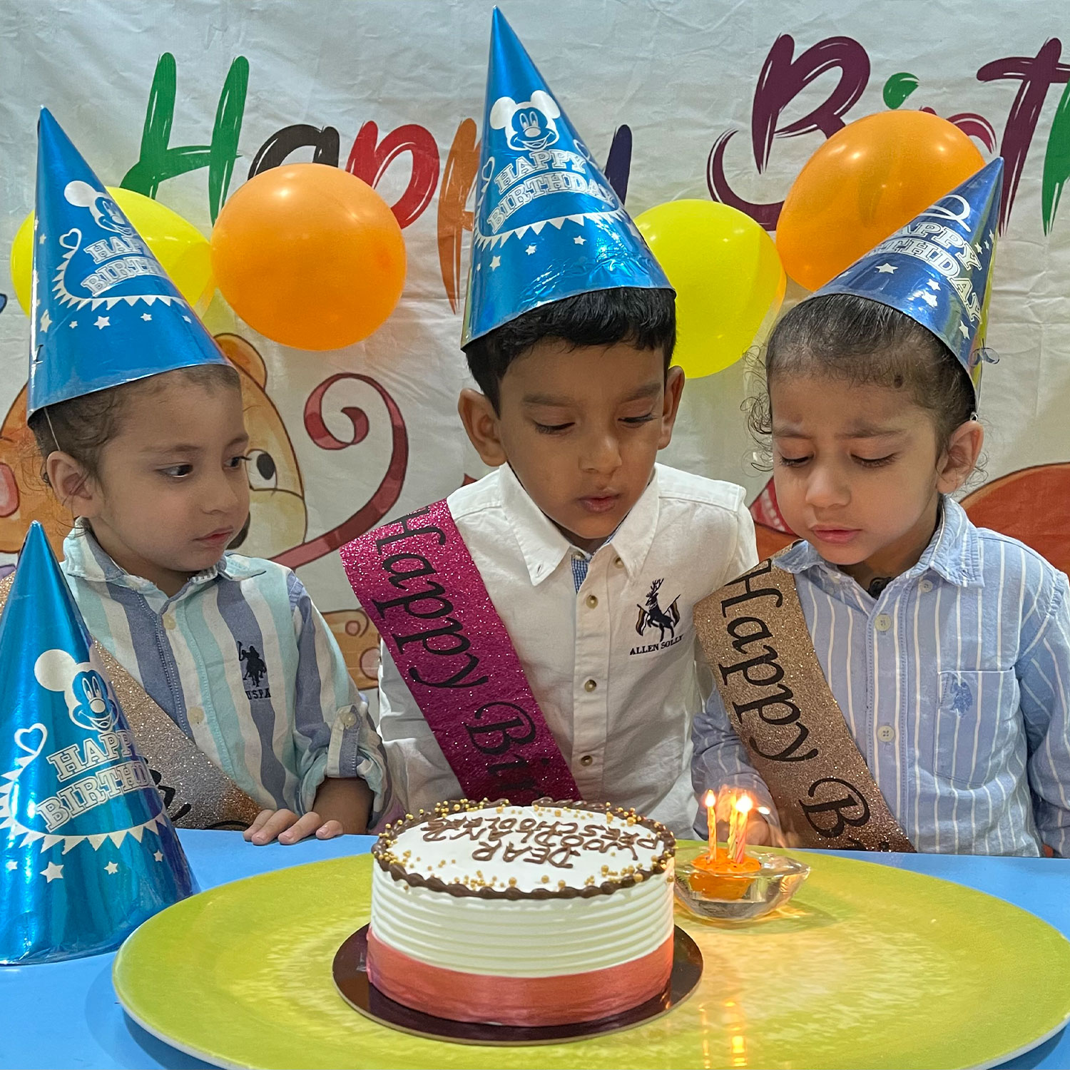 October Birthday Celebrations at Woodland PreSchool