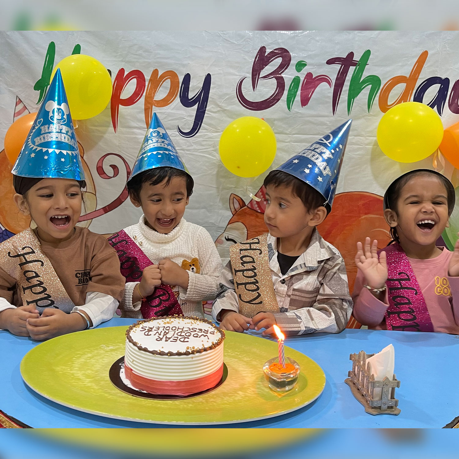 October Birthday Celebrations at Woodland PreSchool