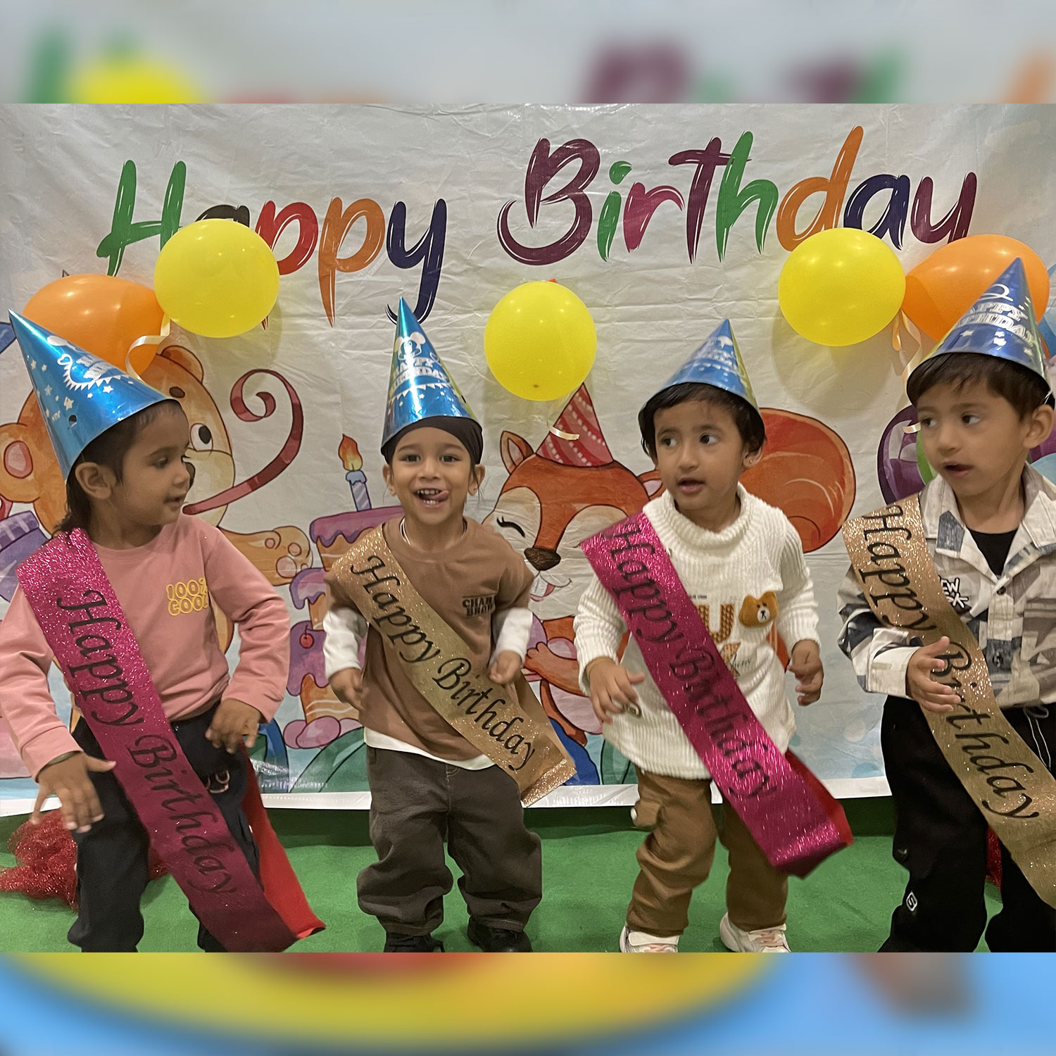 October Birthday Celebrations at Woodland PreSchool