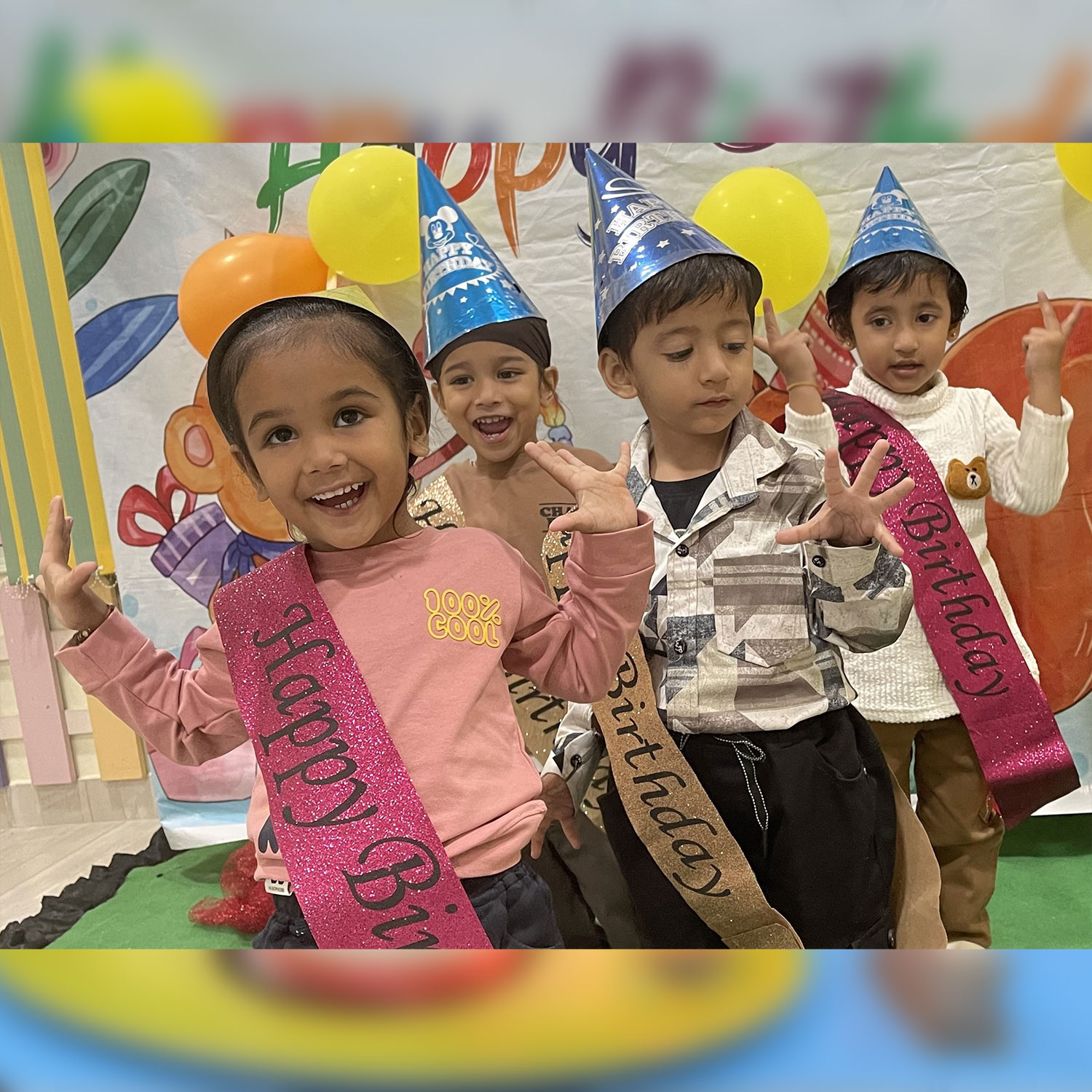 October Birthday Celebrations at Woodland PreSchool