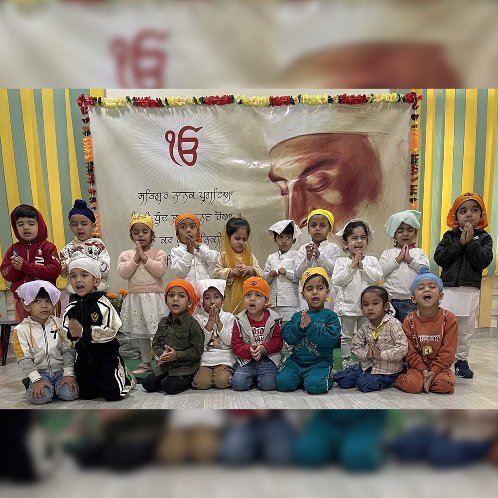 The Spirit of Gurpurab Jubilation at Woodland Preschool! 🙏✨